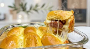 Stuffed Bisnaguinha with Sausage and Cheese in the Oven